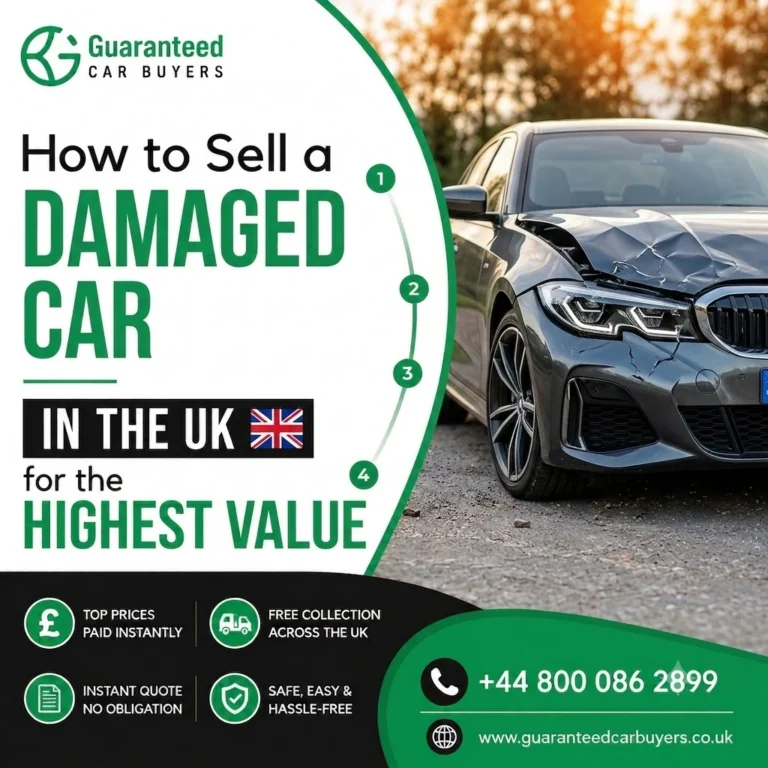 Sell a Damaged Car in the UK