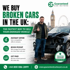 We Buy Broken Cars in the UK