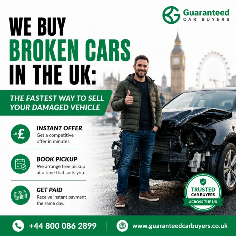 We Buy Broken Cars in the UK