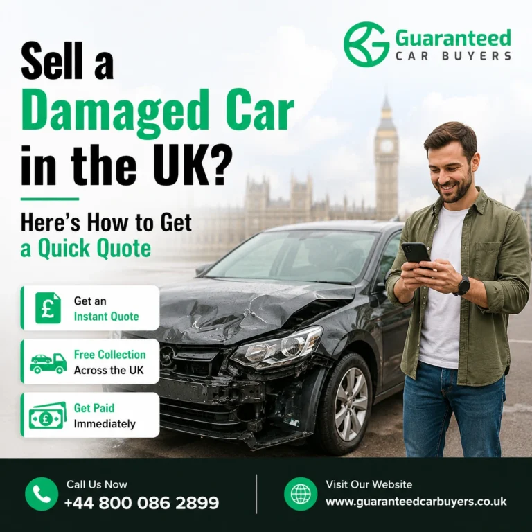 Sell a Damaged Car in the UK