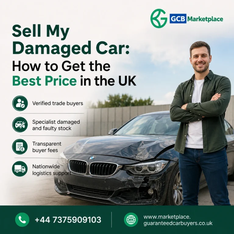 Sell My Damaged Car in the UK