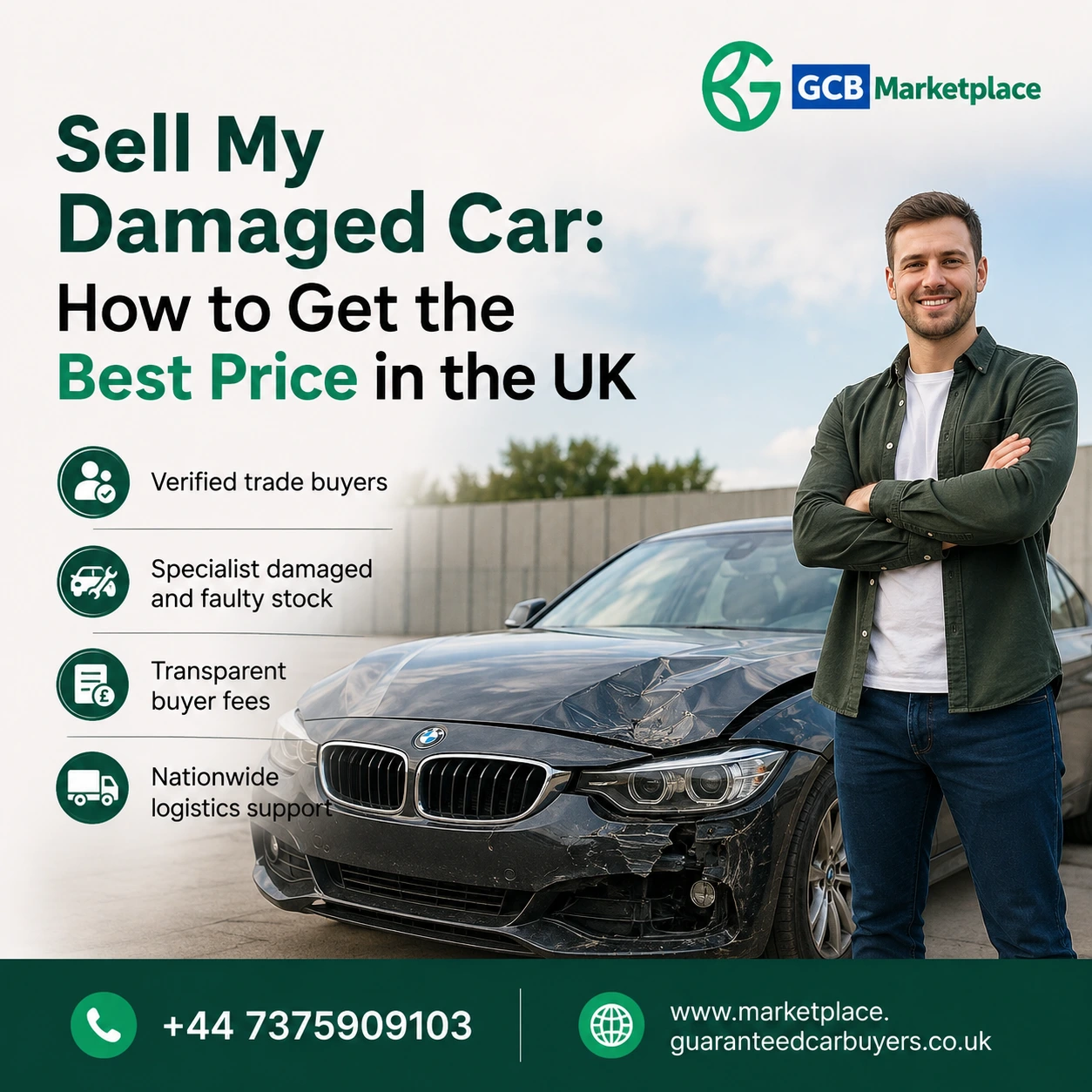 Sell My Damaged Car in the UK