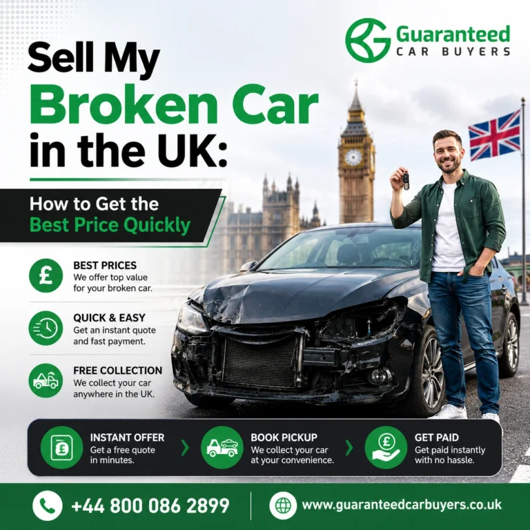 Sell My Broken Car in the UK