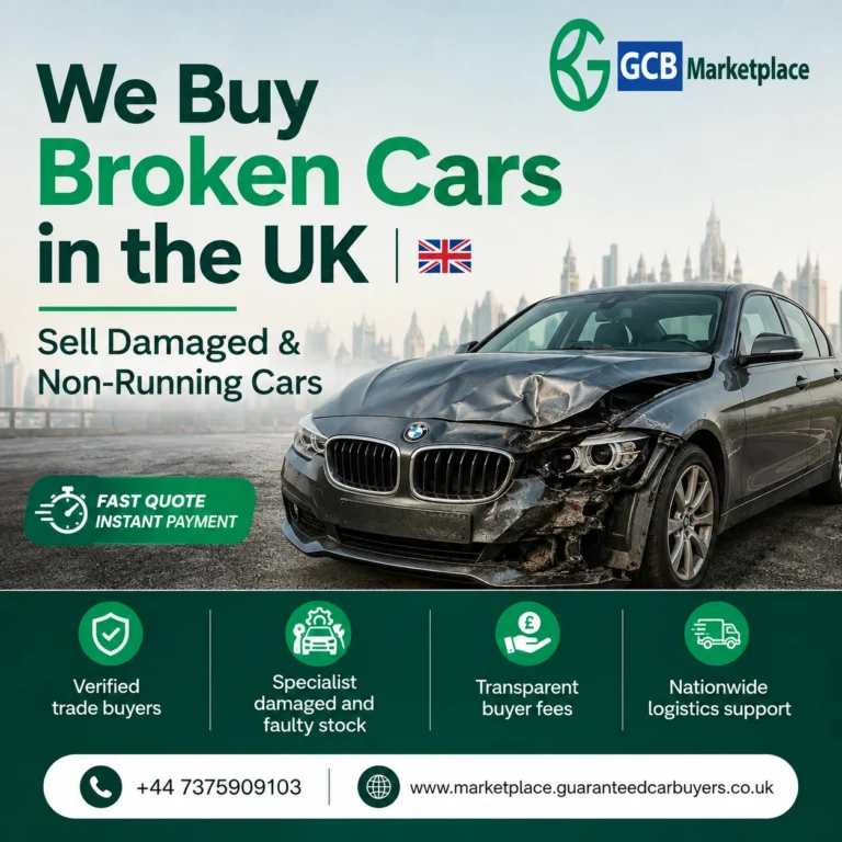 We Buy Broken Cars in the UK