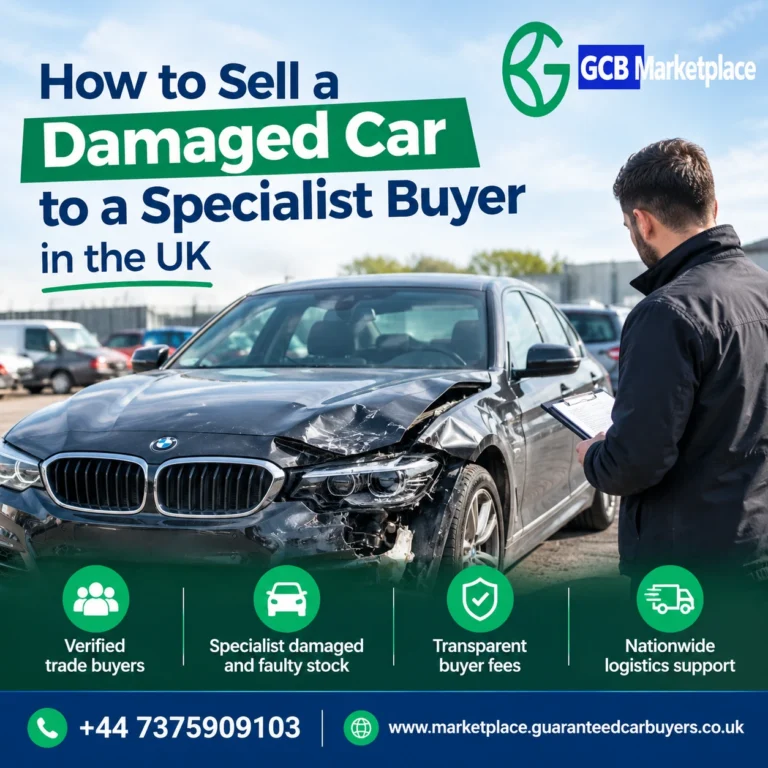 sell a damaged car in the UK