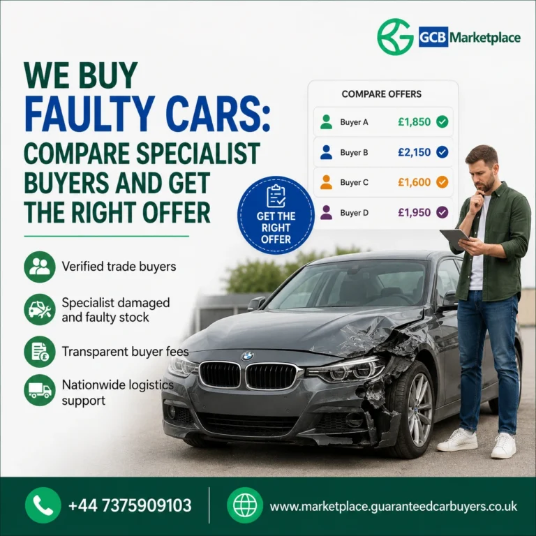 We Buy Faulty Cars in the UK